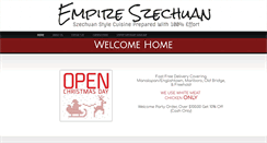 Desktop Screenshot of empireszechuanone.com